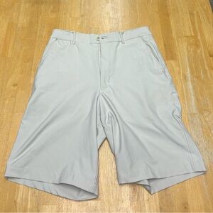 Tommy Armour Dri Logic Performance Mens 32 White Lightweight Golf Shorts